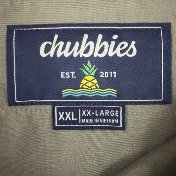 Chubbies Everywear Shorts Mens XXL Tan Tahoes 8” Inseam Performance Golf NWT - Picture 2 of 14